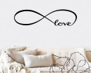 Infinity Love Quotes Wall Decal Quotes Vinyl Art Stickers